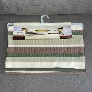 NWT.  Table Runner.  14x72”.  Spot clean only